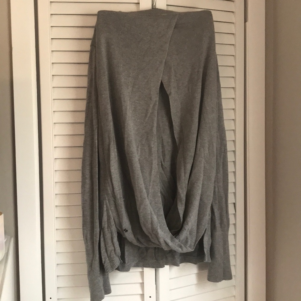 Open back Lululemon sweater